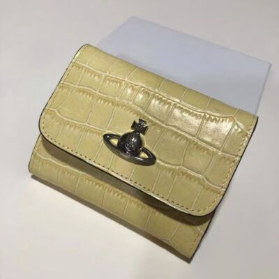 see description chose 3colors Vivienne Westwood Bi-fold Tri-fold Wallet Clasp