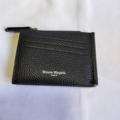 Margiela Maison Margiela Bi-fold Wallet with Coin Purse Unisex Black Outlet
