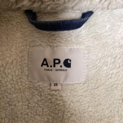 【Size XS】A.P.C./Carhartt Bristol Jacket Boa Jacket from JAPAN Beautiful Used