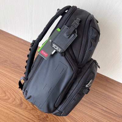 TUMI ALPHA BRAVO "SEARCH" Backpack Black 232789 Outlet Size 43*35*21dp