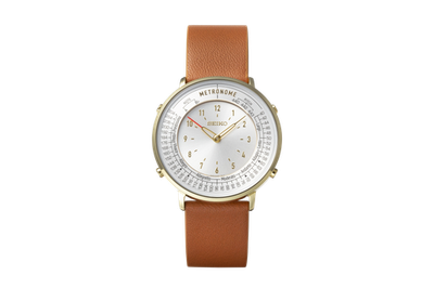 SEIKO Metronome Watch Casual Upstyle SMW003A quartz Water resistant Camel