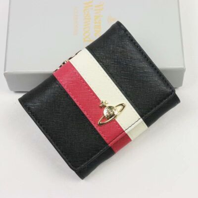 check description Vivienne Westwood Tri-fold Wallet Clasp Bi-fold 13VV153