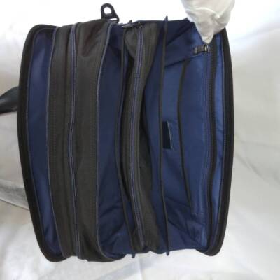 TUMI ALPHA3 Organizer Laptop Brief 2603141 Commuting PC Bag Navy Blackpp