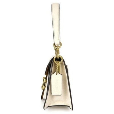 COACH 73995 Tabby Leather 2WAY Handbag Shoulder Diagonal Shoulder Women White