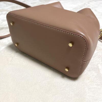 Elleme RAISIN 2way Leather Shoulder Bag Magnetic Closure　Crossbody bag