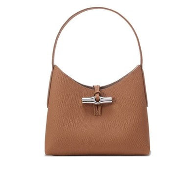 see description 4colors Longchamp M size Tote Bag Handbag White gray black brown