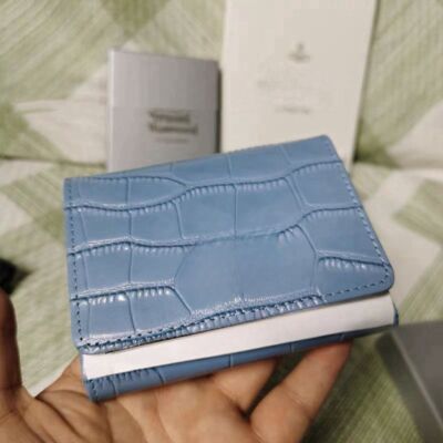 see description chose 2colors Vivienne Westwood Wallet Purse Tri-fold C489520