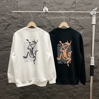 check description size XS-L ARC'TERYX Back Logo Vintage Long Sleeve Sweatshirt