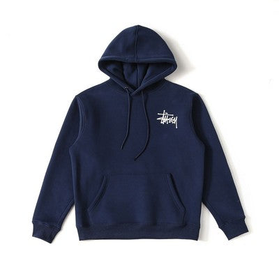 see description size S-XL Stussy Logo Pullover Hooded Sweatshirt Unisex