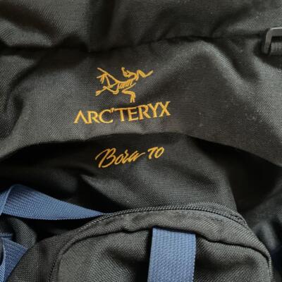 ARC'TERYX BOR 70 Arc'teryx Backpack Out of print rare Black & Purple