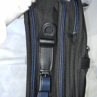 TUMI ALPHA3 Organizer Laptop Brief 2603141 Commuting PC Bag Navy Blackpp