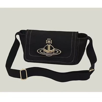 select black or white Vivienne Westwood Edgewear Shoulder Bag Denim NEW