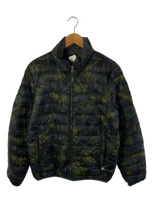 M tumi Reversible Down Jacket Polyester Zip 2way Men's Camouflage Black