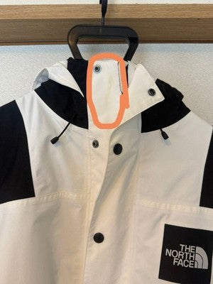 Size M Men NORTH FACE Logo Hoodie Mountain RAGE GTX SHELL PULLOVER Jacket White