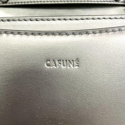 CAFUNE Pendulum Shoulder Bag Crossbody bag Leather Black Gold hardware