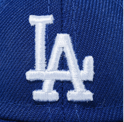 Los Angeles Dodgers Team Color Cap Keychain accessories Blue Polyester Cotton