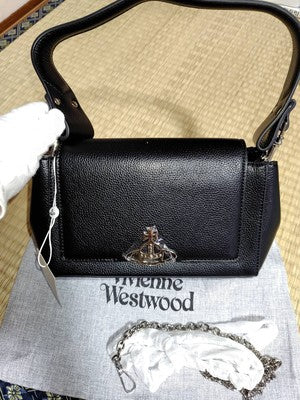 see description 3colors Vivienne Westwood HAZEL medium shoulder bag crossbody