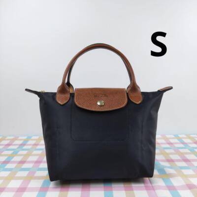Longchamp Le Pliage S  Tote Bag Handbag collapsible Outlet black brown NEW