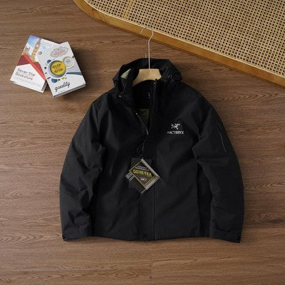 see description 3colors Arcteryx Outdoor Sports Warm Hooded Down Jacket