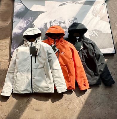 check description size M-3XL ARCTERYX Outdoor Sports Warm Hooded Down Jacket
