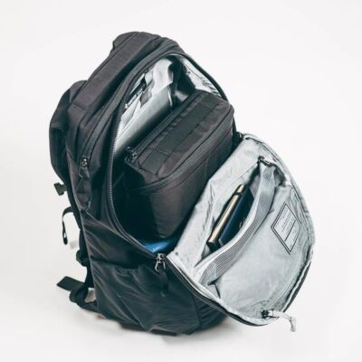 Evergoods CAP2 - Civic Access Pouch 2L Solution Black eg 13006b Pouch YKK