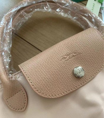Longchamp Le Pliage S collapsible hand bag Outlet New Rose Pink