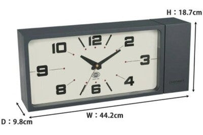 See Description Color DULTON Double Face Wall Clock Industrial Two Sided Clock