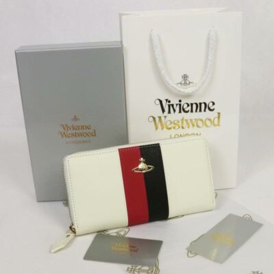 check description 2colors Vivienne Westwood Long Wallet 55VV353 black white