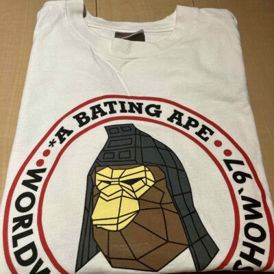 【Size M】 Beautiful early 97 A Bathing Ape t-shirt ONEITA NOWHERE 90s NIGO
