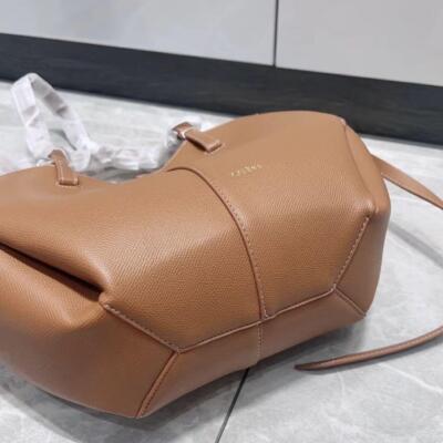 POLENE Brown Shoulder Bag Large Women's Large Capacity Bag Brown