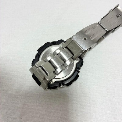 Casio Watch G-STEEL Radio Solar GST-W110D-7AJF Silver Men Analog Digital japan