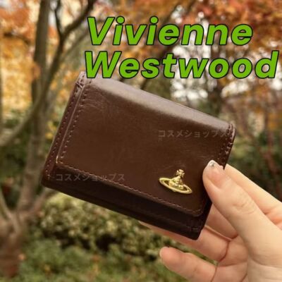 see desciption 5colors vivienne Westwood tri-fold small wallet multi-card slot