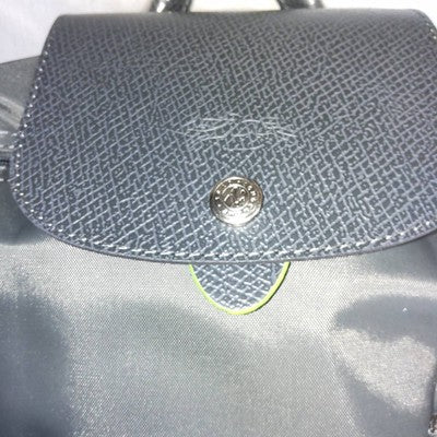 see description 5colors Longchamp Le Pliage M size Backpack Leather Zipper bag
