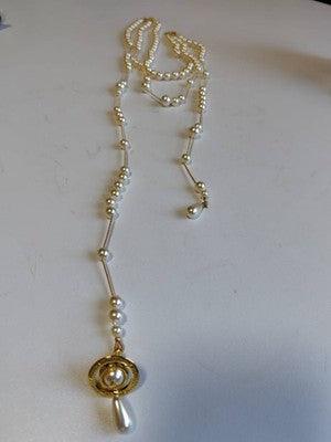 Vivienne Westwood pearl necklace broken gold choker with accessories new