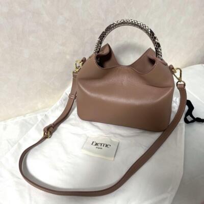 Elleme RAISIN 2way Leather Shoulder Bag Magnetic Closure　Crossbody bag