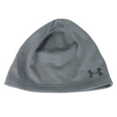 Under Armour UA Storm Beanie 1365918 Men's UA Color: Pitch Gray x Black One size