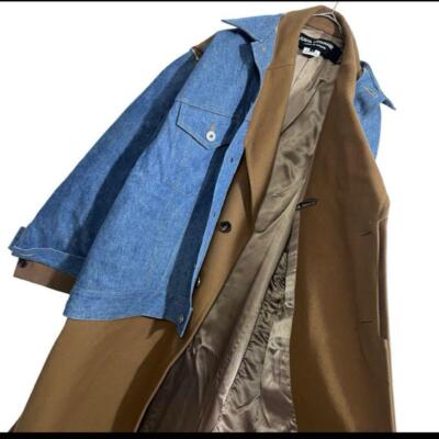 2021 Autumn/Winter Junya Watanabe Comme des Garcons deformed coat S size Docking