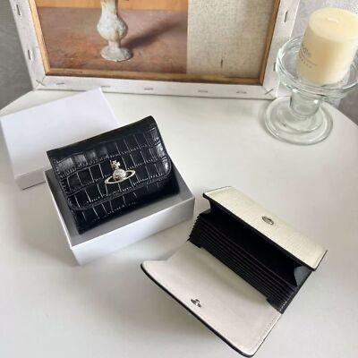 see description chose 2colors Vivienne Westwood Wallet Purse  Bi-fold Wallet