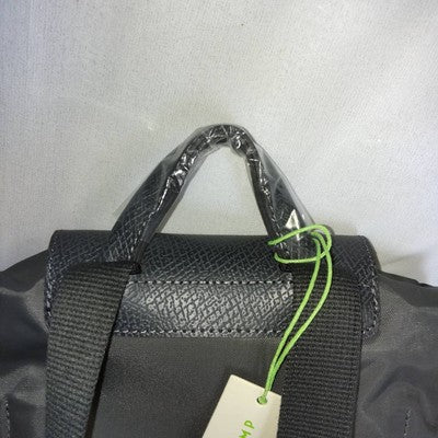 see description 5colors Longchamp Le Pliage M size Backpack Leather Zipper bag