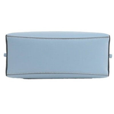 COACH Mollie Tote 25 Shoulder Bag Signature Chambray Light Blue CH228 Outlet New