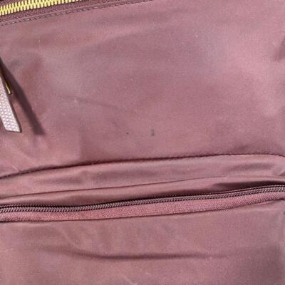 [Good Condition] Tumi Backpack Nylon Carry Charm Included Wine Red