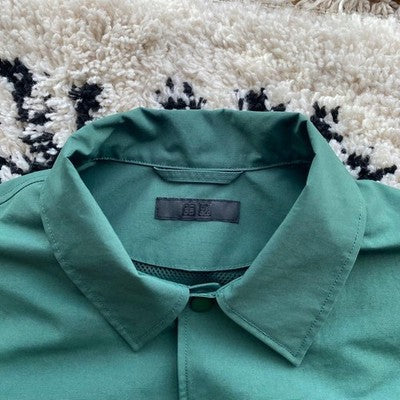 see description Uniqlo Keith Haring SUBWAY DRAWINGS Coach Jacket Green Size XS