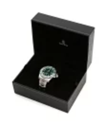 A BATHING APE wristwatch TYPE 1 BAPEX CRYSTAL STONE JT8081_1J70187012 Green