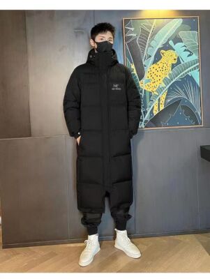 see description size S-2XL Arcteryx Winter Casual Long Down Jacket Unisex