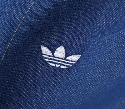 Denim Blue adidas China Track Top Denim Soft Loose Jacket