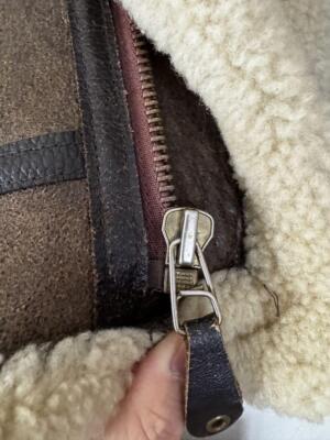 AVIREX B3 Mouton leather jacketM size, for men, good condition