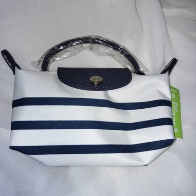 Longchamp Le Pliage XS size Tote Bag Handbag Shoulder Bags Mini Bags Navy