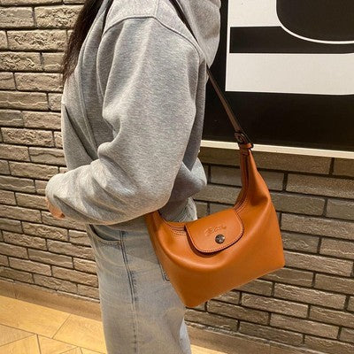 LONGCHAMP mini tote bag 2WAY shoulder bag Handbag Caramel Women's fashion