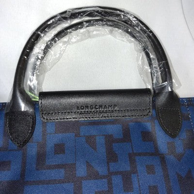 Longchamp Le Pliage M size Tote Bag Hand bag Shoulder bag LGP Design Blue