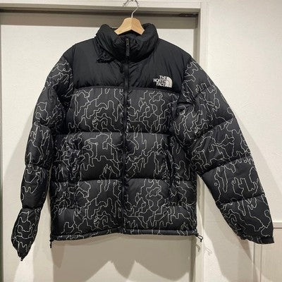 Size XXL Excellent Condition THE NORTH FACE Novelty Nuptse Jacket ND92336 Black